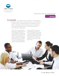 ECM, Brochure, Konica-Minolta, Office Systems International