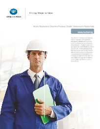 KM, Manufacturing Brochure, Konica-Minolta, Office Systems International