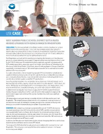 KM, education, West Aurora Public Schools, k-12, Konica-Minolta, Office Systems International