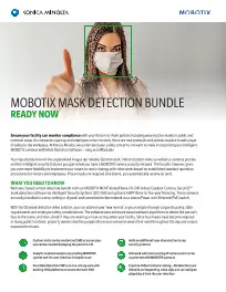 Mobotix, Mask Detection, Konica Minolta, Office Systems International