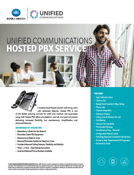 Unified Communications, Hosted PBX, Konica Minolta, Office Systems International